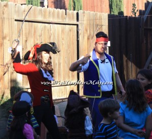 Pirate parties, A Wish Your Heart Makes, Central Coast, Central Valley, California