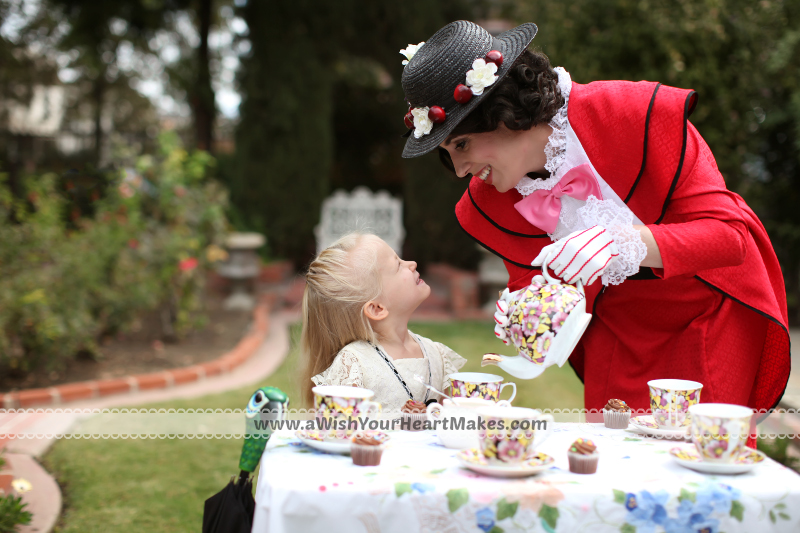 Mary Poppins, www.aWishYourHeartMakes.com, Fairytale parties, Central Valley and Central Coast, California