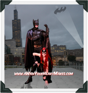 Superhero parties, A Wish Your Heart Makes, Central Coast and Central Valley, California