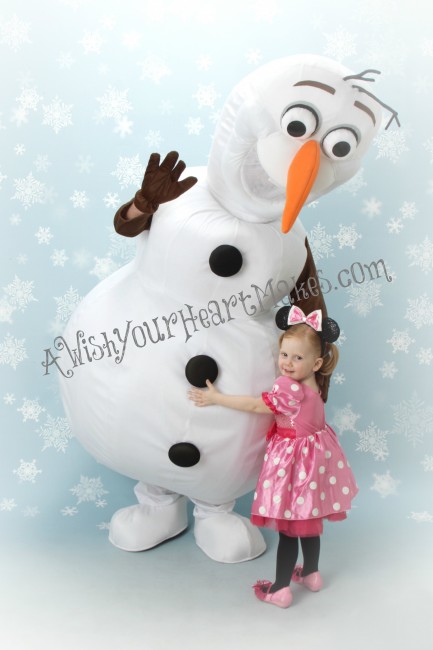 Olaf with Minnie Watermarked