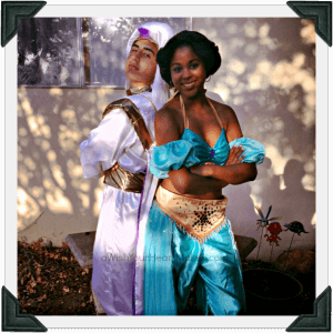 Princess Jasmine & Aladdin Couple Costume