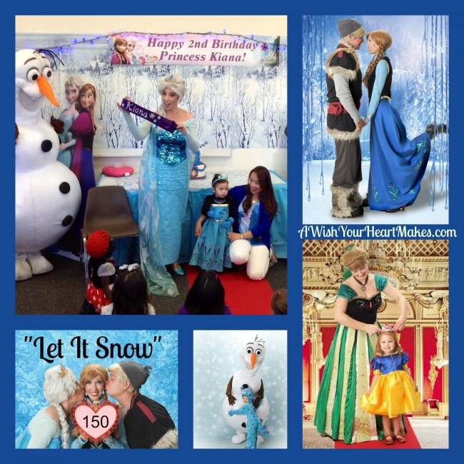 Snow Queen, A Wish Your Heart Makes children's parties