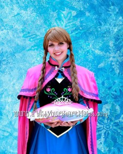 Princess Anna, A Wish Your Heart Makes children's parties