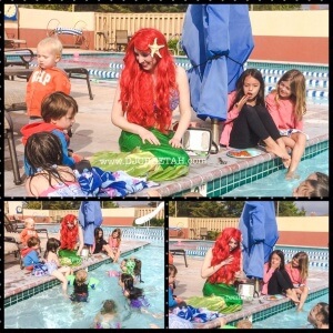 The Little Mermaid Pool Party in SLO