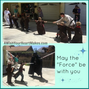 Jedi Trainer and Princess Leia in Morro Bay