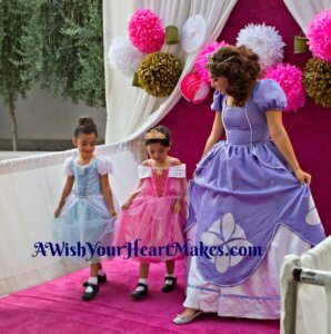 Princesses lined up to attend a real "ball" at Chuckchansi Park in Fresno on August 18th where they could meet Moana, Princess Elena, Elsa and Anna, Belle, Snow White, Princess Sophia, Cinderella, Rapunzel, Flynn Ryder, and even Captain America!