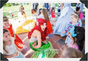 Princess parties, Central Valley & Coast, California