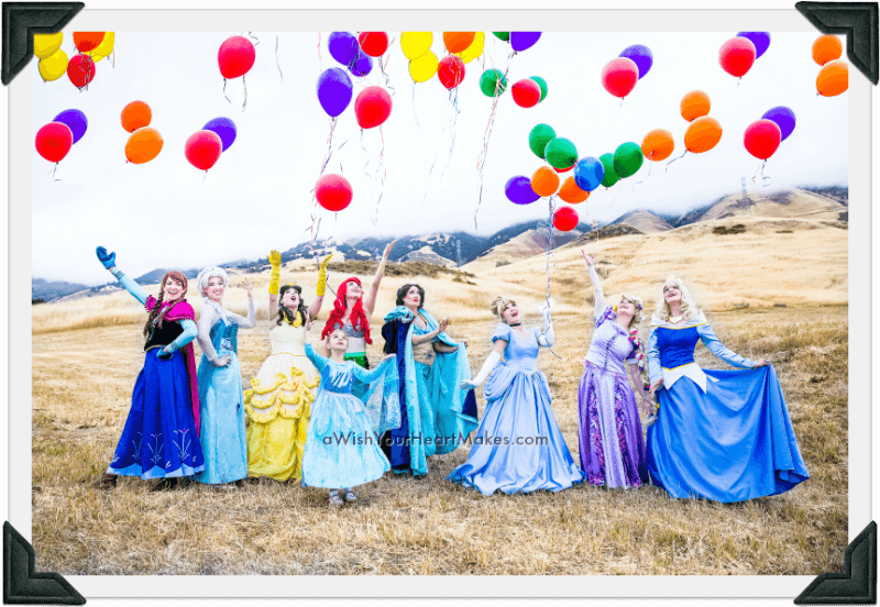 Princess parties, Central Coast and Central Valley, California