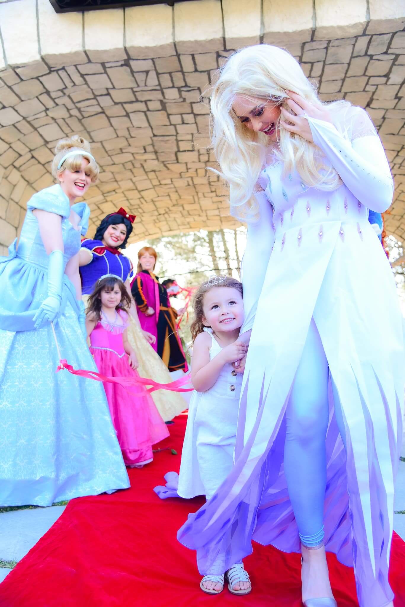 Elsa Princess Party Red Carpet Ceremony