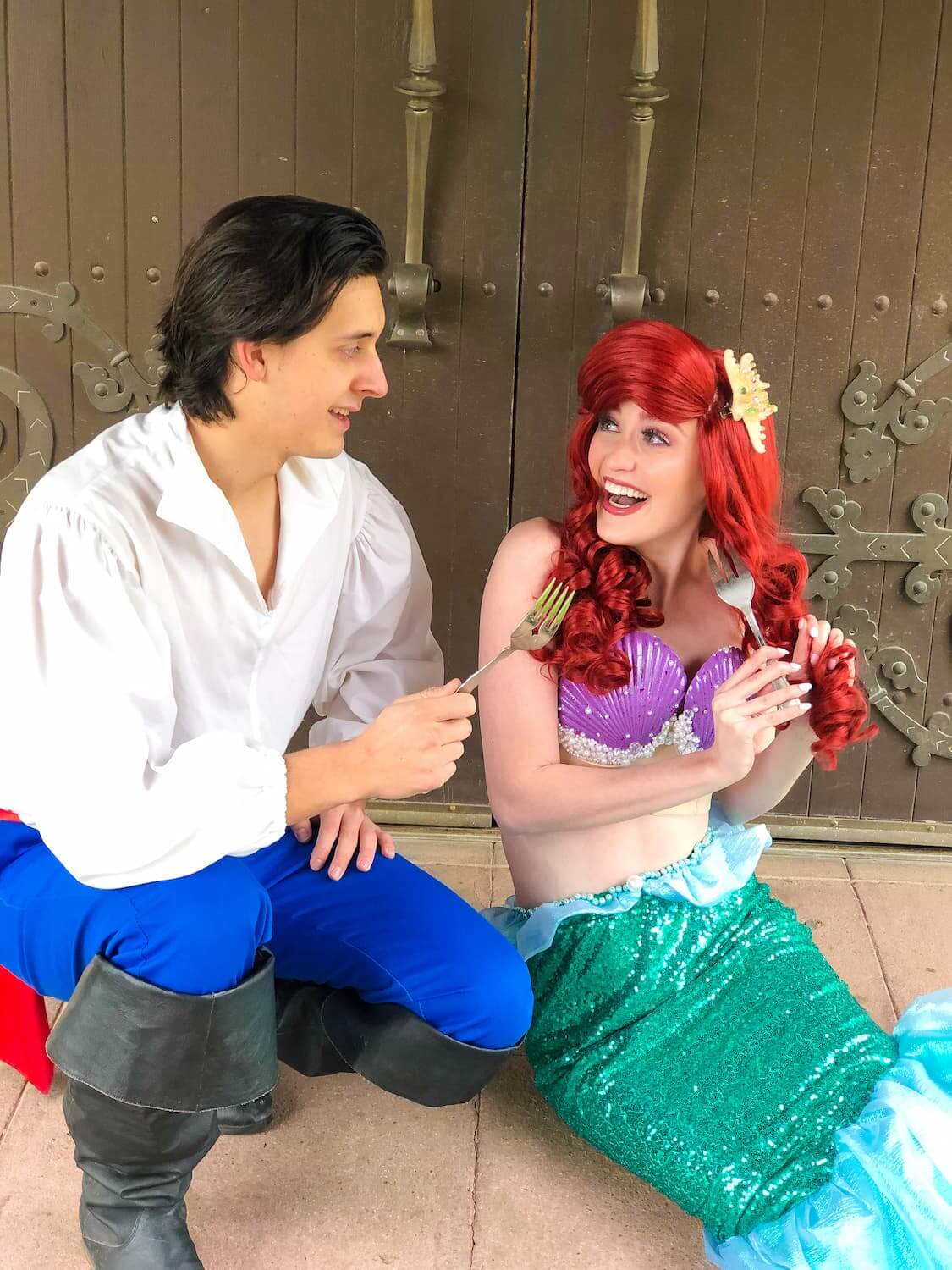 little mermaid eric and ariel