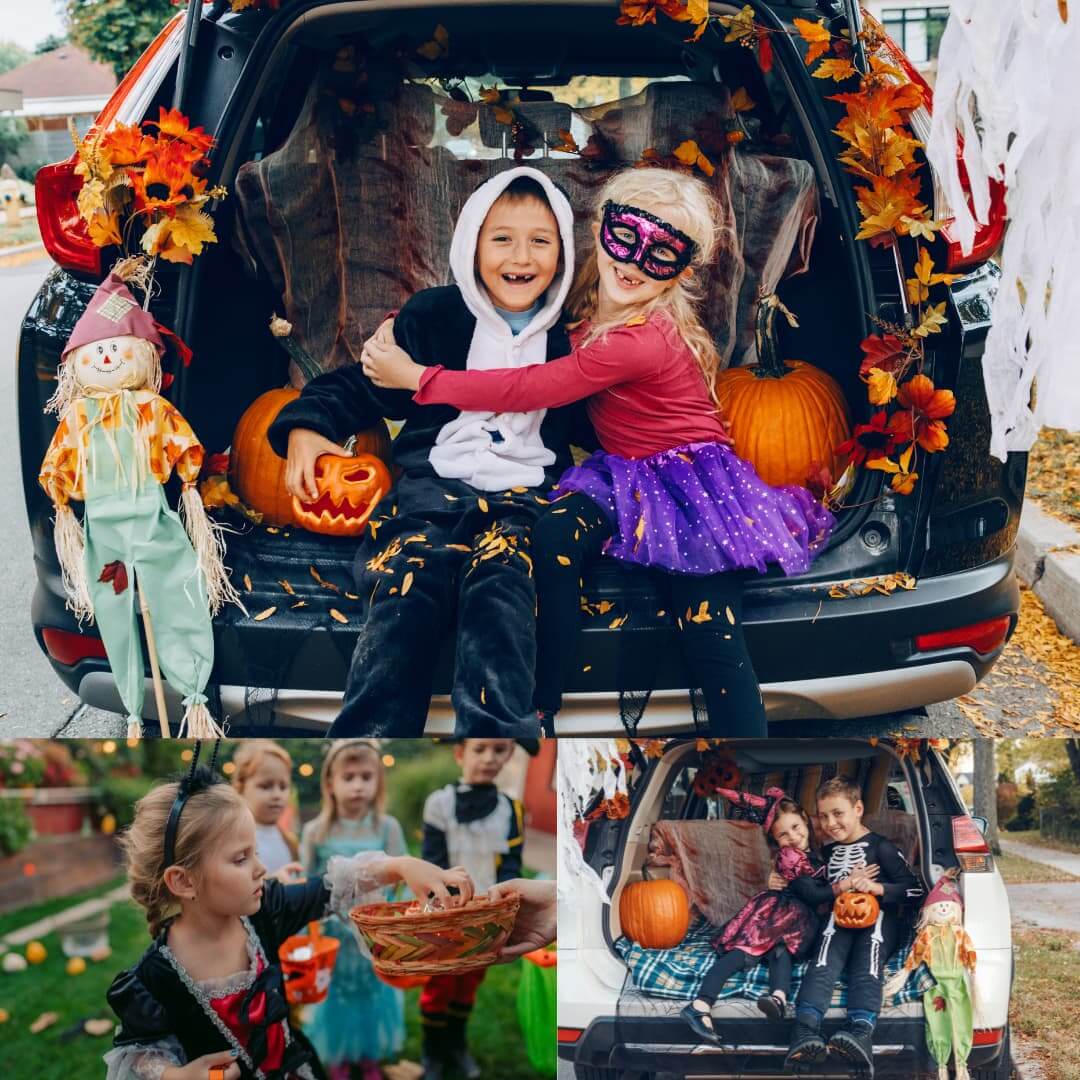 Trunk or Treat collage halloween